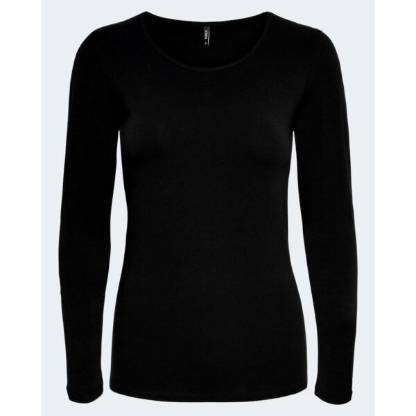Black Cotton Long Sleeve