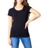 Black Cotton T-Shirt