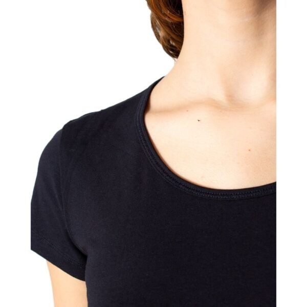 Black Cotton T-Shirt