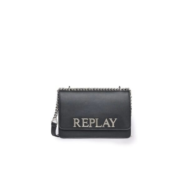 4758625.jpeg Black Polyethylene Handbag