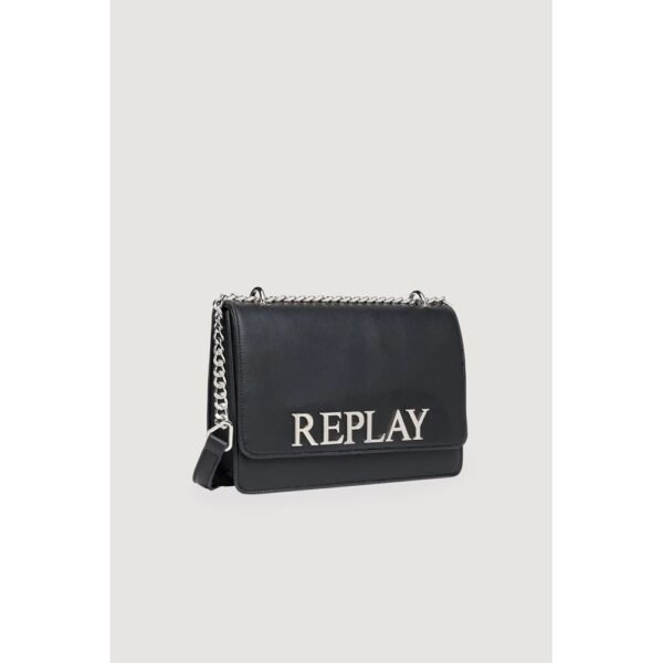 4758631.jpeg Black Polyethylene Handbag