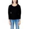 Black Viscose Sportswear