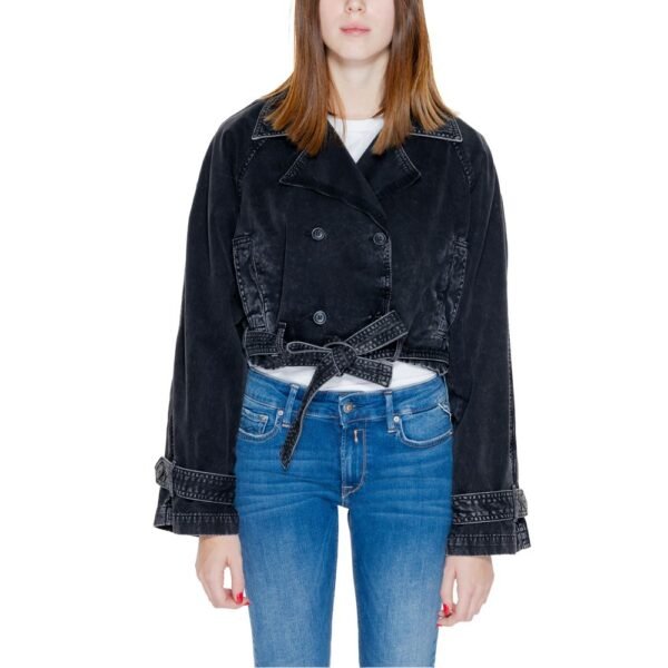 4759659.jpeg Black Cotton Jackets & Coat