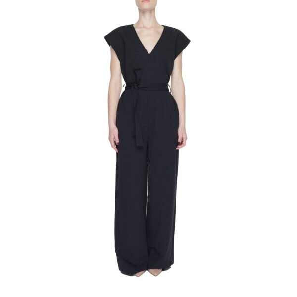 4759765.jpeg Black Polyester Suits & Blazer