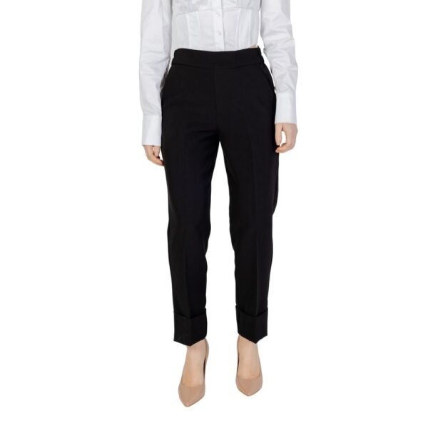 4760254.jpeg Black Polyester Jeans & Pant