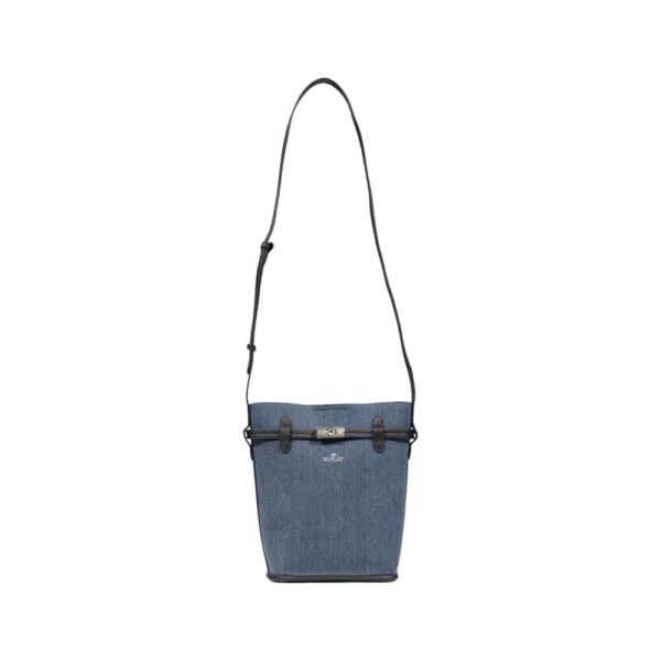 4761682.jpeg Blue Cotton Handbag