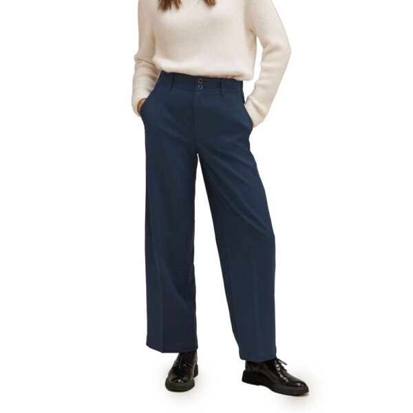 4762049.jpeg Blue Polyester Jeans & Pant