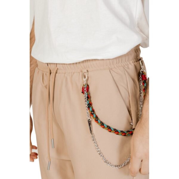 4762176.jpeg Beige Polyester Jeans & Pant