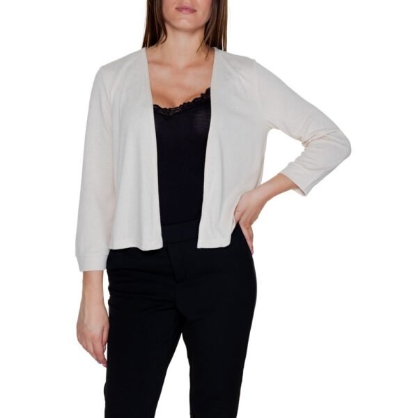 4762299.jpeg Beige Viscose Cardigan
