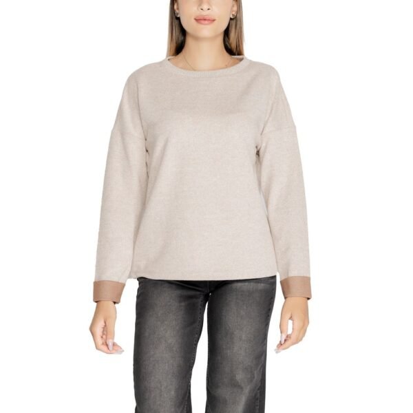 4762424.jpeg Beige Viscose Tops & T-Shirt
