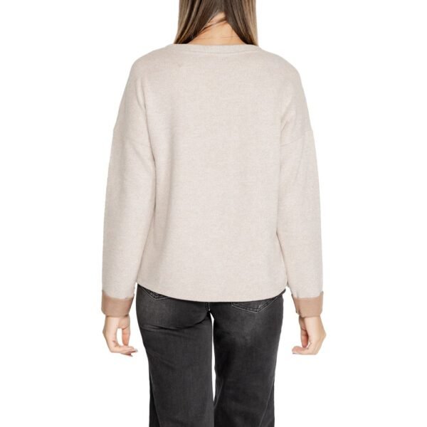 4762427.jpeg Beige Viscose Tops & T-Shirt