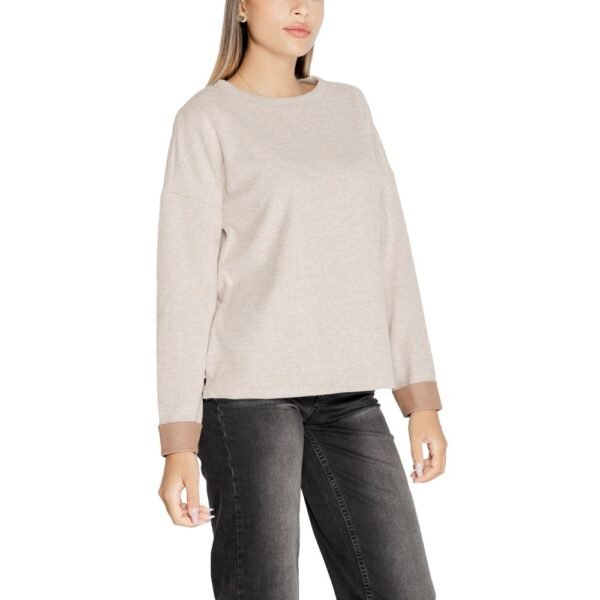 4762433.jpeg Beige Viscose Tops & T-Shirt