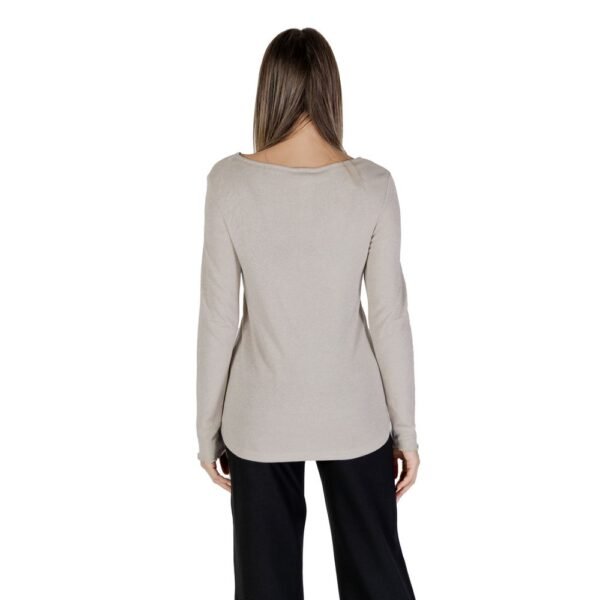4762574.jpeg Beige Viscose Tops & T-Shirt