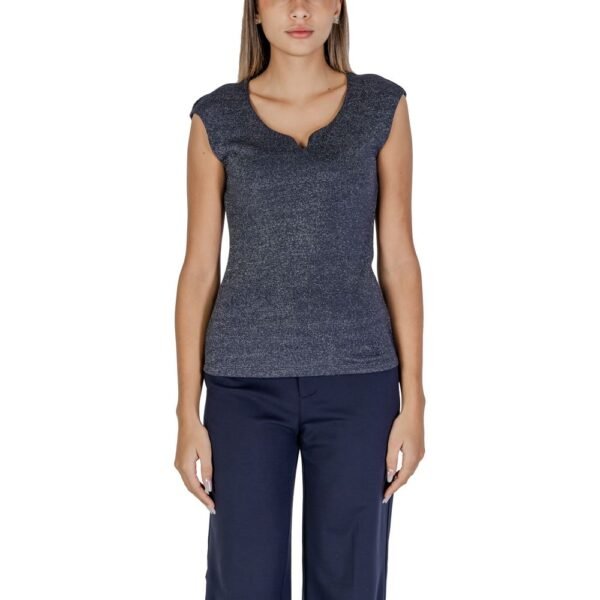 4762905.jpeg Blue Viscose Tank Top