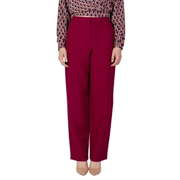 4762970.jpeg Bordeaux Polyester Jeans & Pant