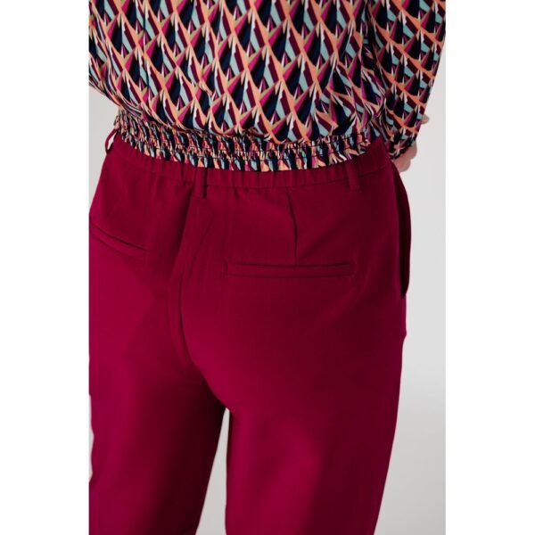 4762978.jpeg Bordeaux Polyester Jeans & Pant