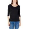 Black Cotton Long Sleeve