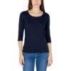 Blue Cotton Long Sleeve