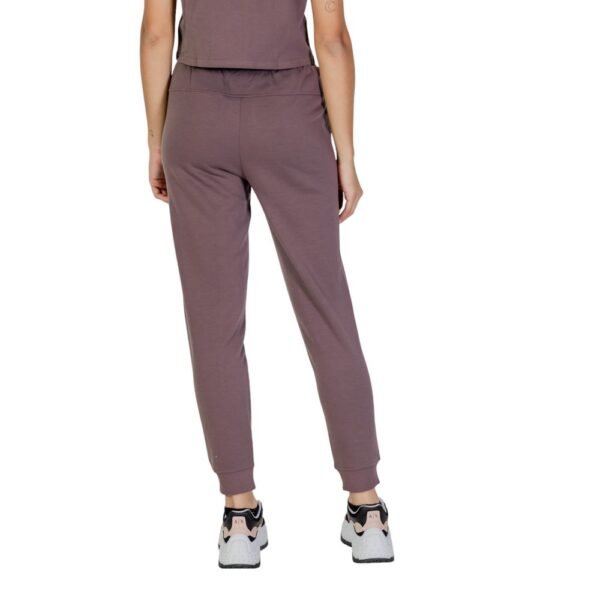 Purple Recycled Polyester Joggers Workout Pant
