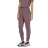 Purple Recycled Polyester Joggers Workout Pant