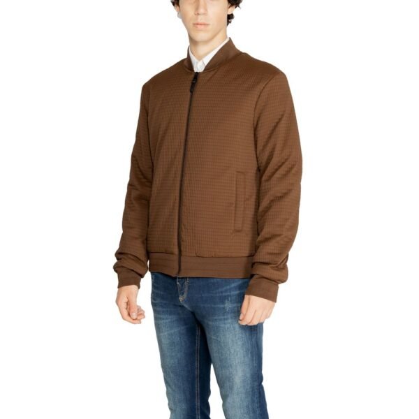 4765593.jpeg Brown Polyester Jacket