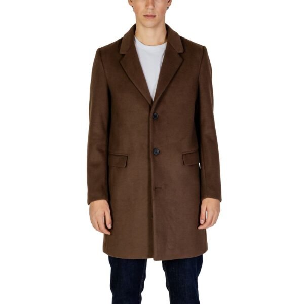 4765597.jpeg Brown Polyester Jacket