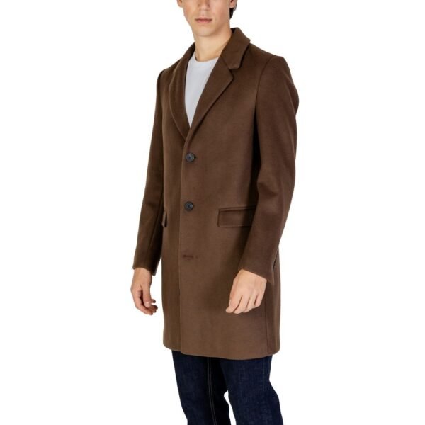 4765608.jpeg Brown Polyester Jacket