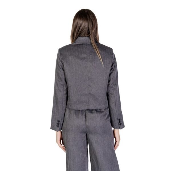 4766827.jpeg Gray Polyester Blazer