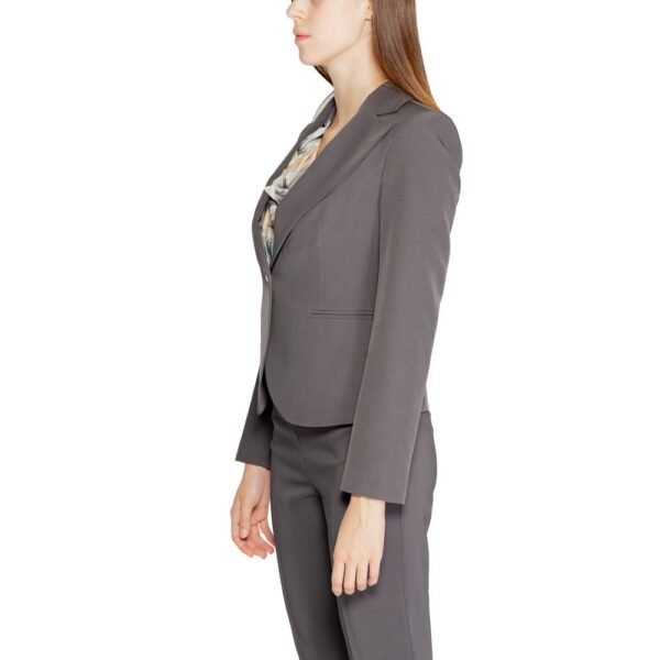 4767554.jpeg Gray Polyester Suits & Blazer