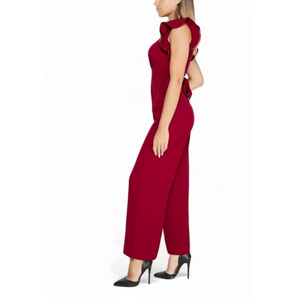 4767698.jpeg Bordeaux Polyester Suits & Blazer