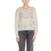 Cream Marabou Sweater