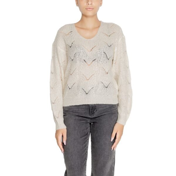 Cream Marabou Sweater