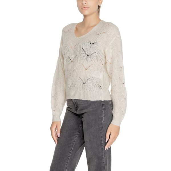Cream Marabou Sweater