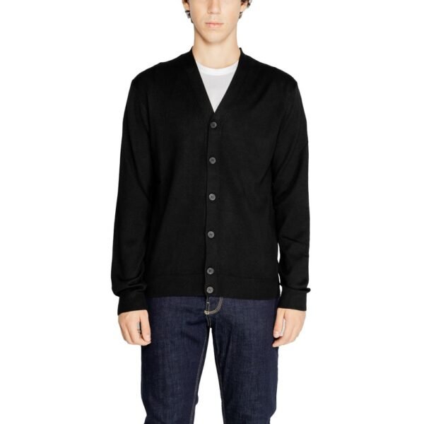 4768439.jpeg Black Viscose Cardigan