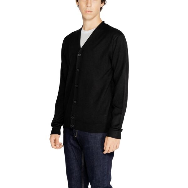 4768448.jpeg Black Viscose Cardigan