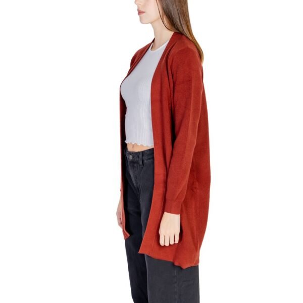 4769304.jpeg Red Viscose Cardigan