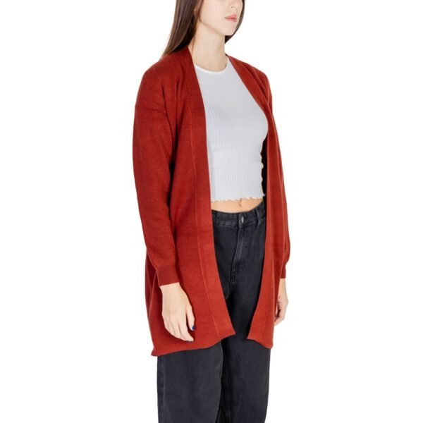 4769307.jpeg Red Viscose Cardigan