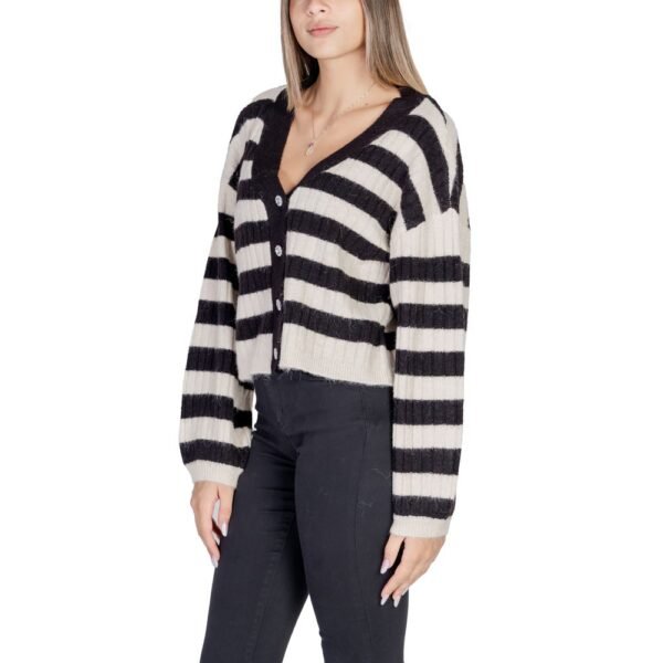 4769339.jpeg Beige Polyester Cardigan