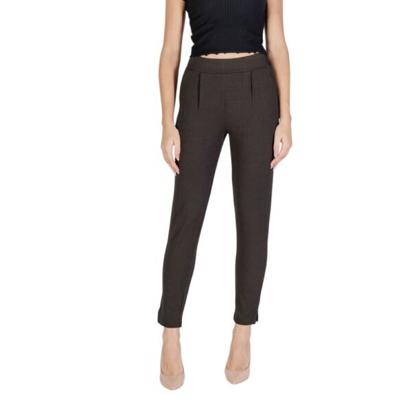 4770049.jpeg Brown Polyester Jeans & Pant
