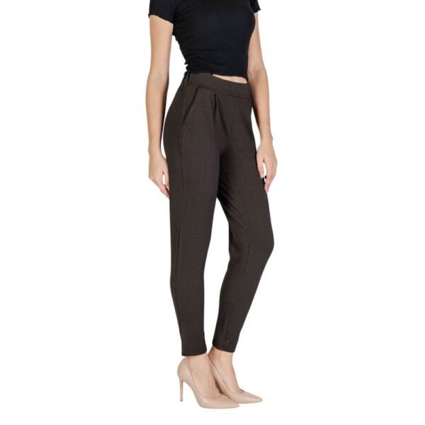 4770056.jpeg Brown Polyester Jeans & Pant