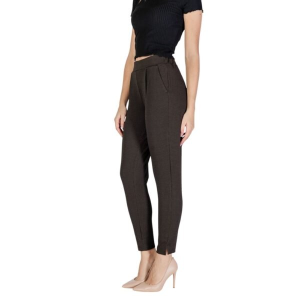 4770058.jpeg Brown Polyester Jeans & Pant
