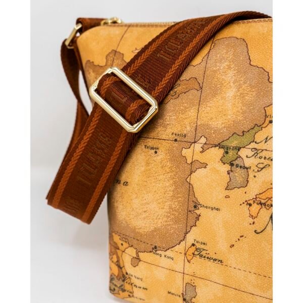 4771349.jpeg Beige Artificial Leather Handbag