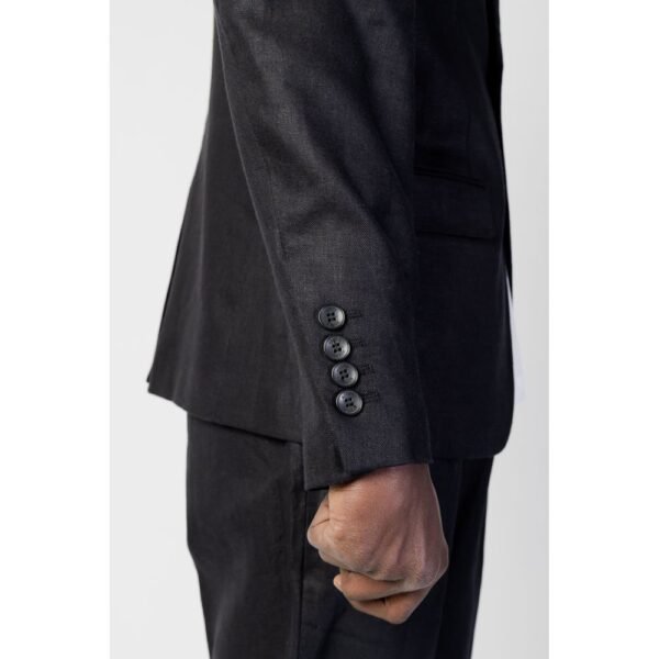 4772474.jpeg Black Linen Suit