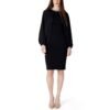 Black Polyester Long