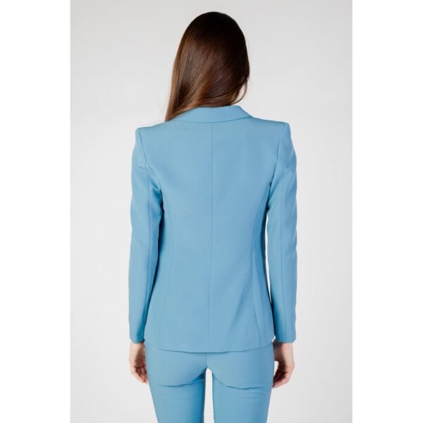 4773772.jpeg Turquoise Polyester Suits & Blazer
