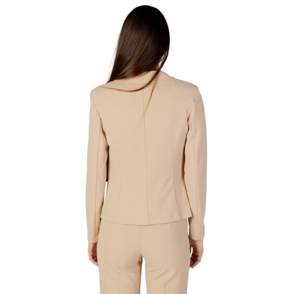 4773831.jpeg Beige Polyester Suits & Blazer