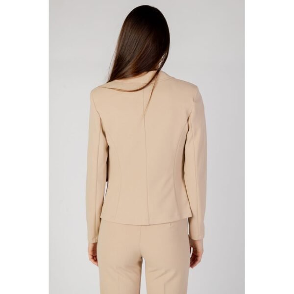 4773835.jpeg Beige Polyester Suits & Blazer