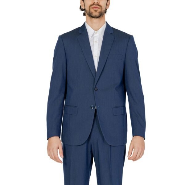 4774871.jpeg Blue Polyester Suit