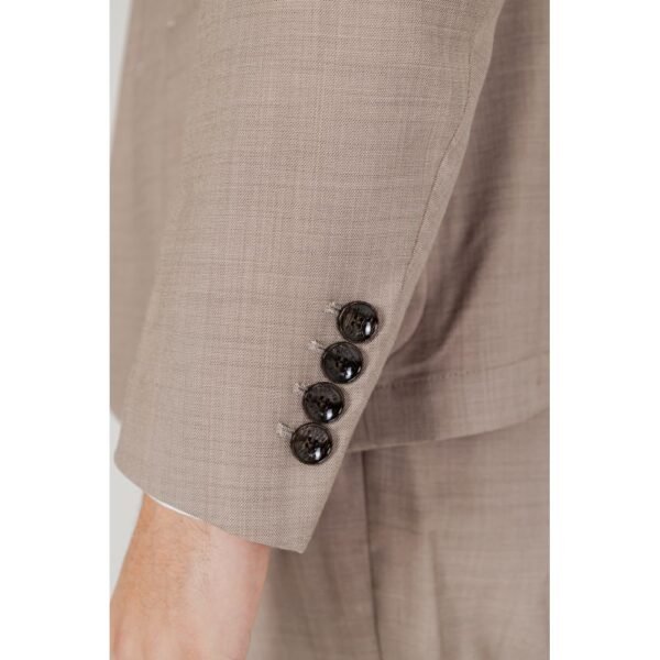 4774888.jpeg Beige Polyester Suit