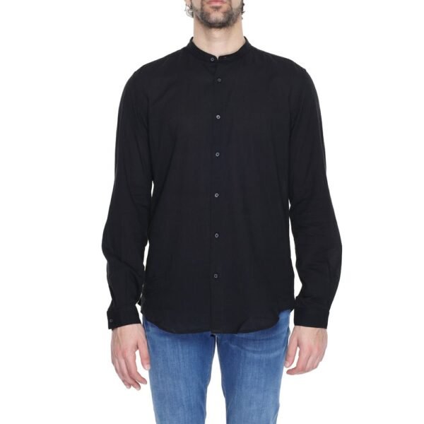 4775021.jpeg Black Cotton Shirt
